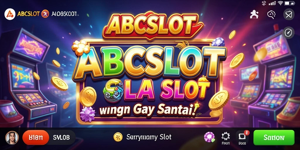 Tampilan gameplay yang seru dengan berbagai tema menarik dalam ABCSLOT.