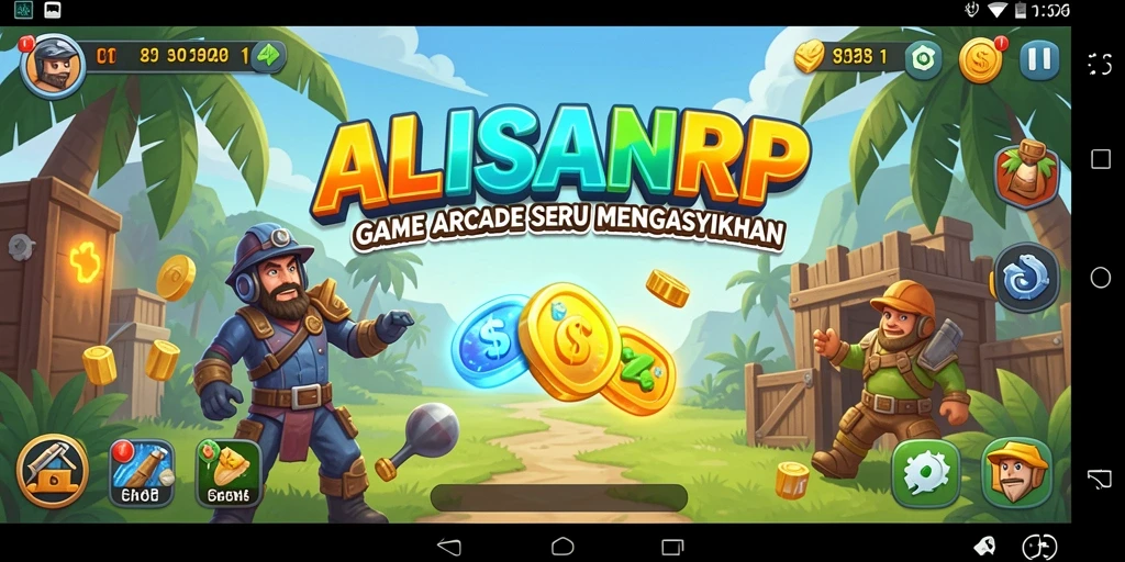 Tampilan gameplay ALISANRP yang seru dan penuh aksi.