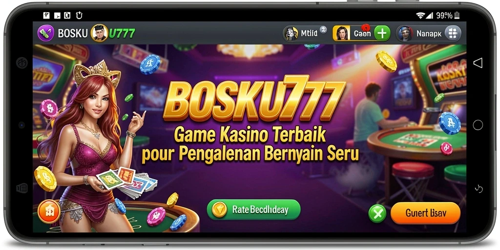 Tangkapan layar gameplay BOSKU777 yang mendebarkan dan mengasyikkan.