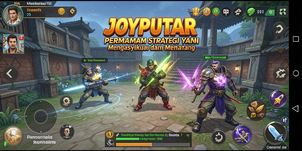 Tampilan gameplay yang menarik dari JOYPUTAR, penuh dengan strategi mendalam.