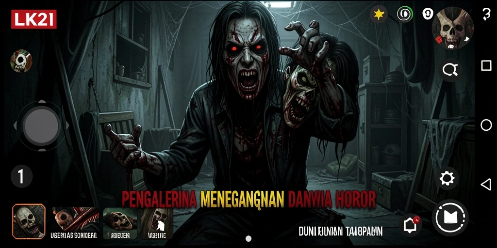 Gameplay menegangkan dengan suasana horror yang mencekam.