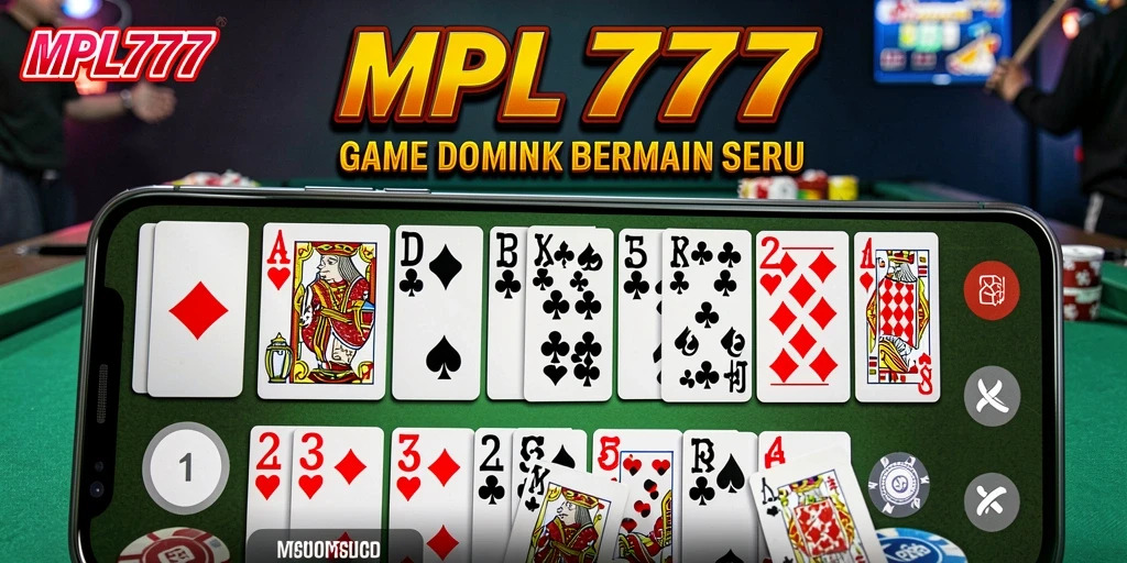 Gameplay seru MPL777 dengan tampilan menarik di layar.