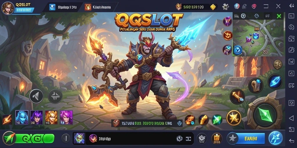 Tampilan gameplay menarik dari QQSLOT yang mengasyikkan.