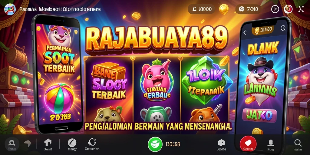 Screenshot menampilkan gameplay Slot RAJABUAYA89 yang mendebarkan.