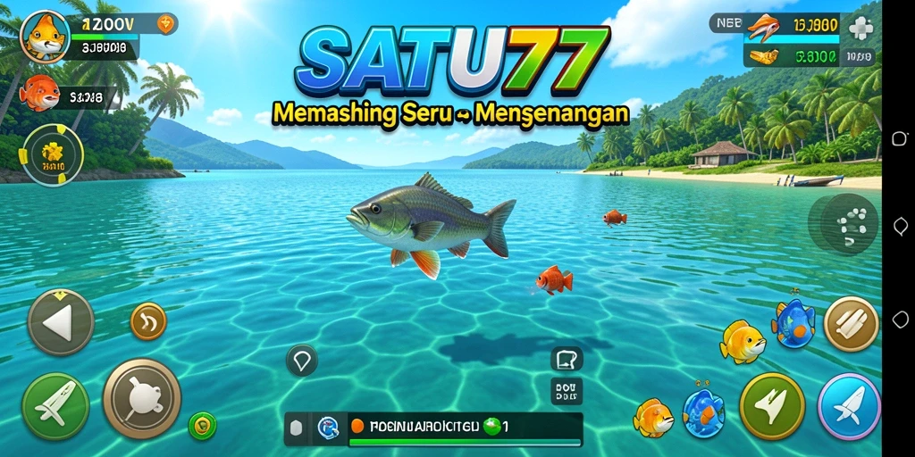 Tangkapan ikan besar di SATU77 dengan grafik yang memukau.