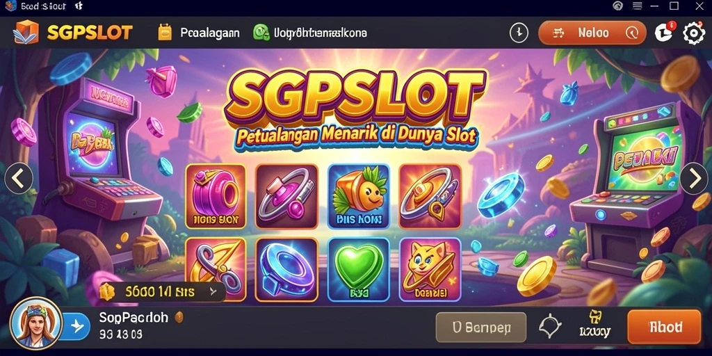 Tampilan menarik dari gameplay petualangan SGPSLOT.