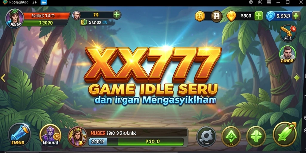 Screenshot gameplay XXX777 dengan elemen Idle yang seru.